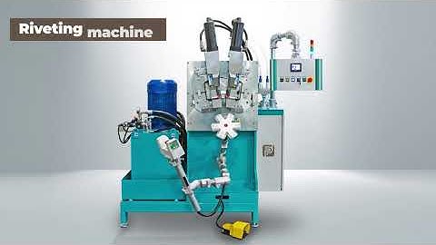 P-INDUSTRY Riveting machine for cookware