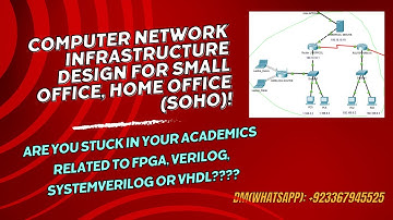 Computer Network Infrastructure Design for Small Office, Home Office (SOHO)