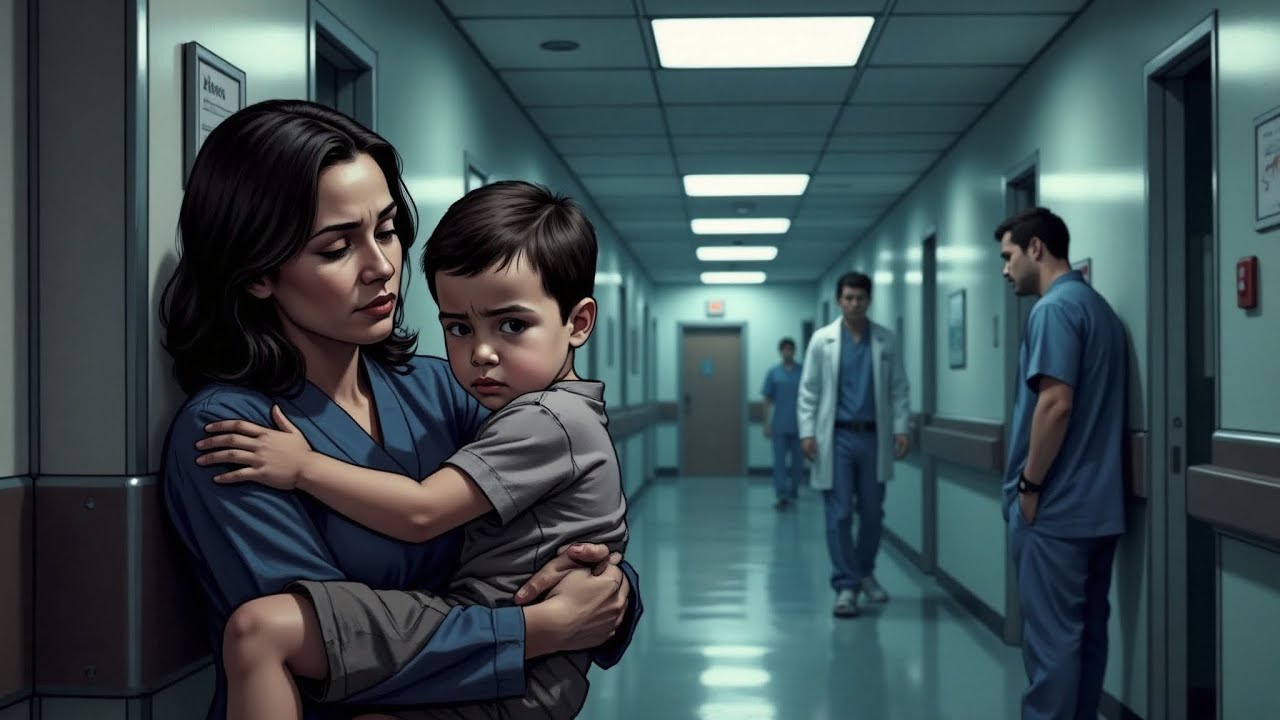 [AI Ficción] Él se negó a salvar a nuestro hijo. Así que tomé al niño y desaparecí.Él se derrumbó...