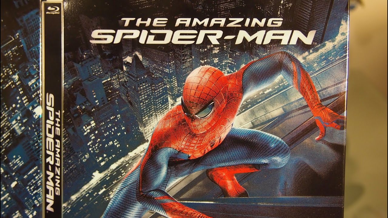 THE AMAZING SPIDERMAN STEELBOOK BLURAY YouTube