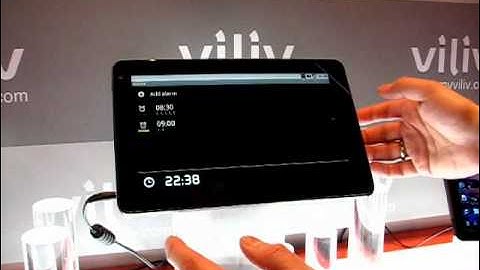 Viliv X10 Android Tablet - Hands On