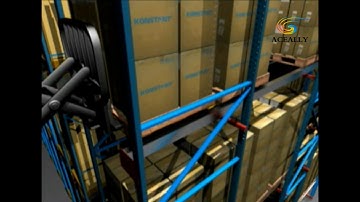 Radio shuttle pallet rack