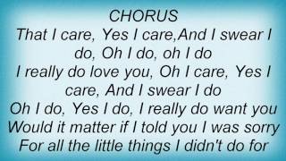 Roy Orbison - I Care Lyrics