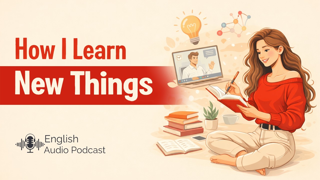 How I Learn New Things | Learn English by Listening | Slow English ...