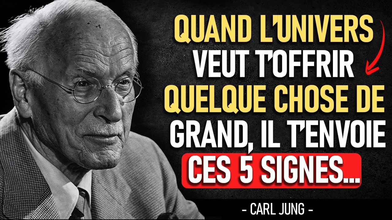 🌌 Si tu REÇOIS ces CINQ SIGNES, c’est que l’UNIVERS veut t’OFFRIR quelque chose de GRAND — Carl Jung