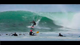 SEE HUGE CAPE TOWN WAVES | LANDED HERE FIRST | Buffels Bay 2023 09 17a #capetown #bigwavesurfing