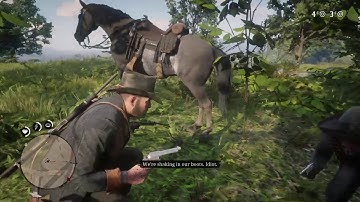 Red Dead Redemption 2 - Saving Bill From Bounty Hunters