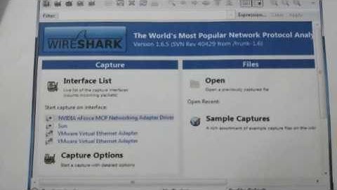 Analysing ethernet traffic using wireshark