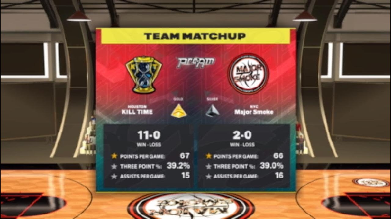 NBA2k25 Major Smoke VS Kill Time - YouTube