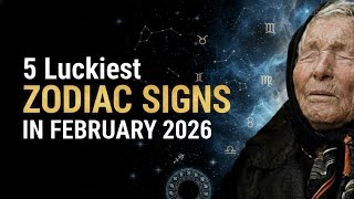5 Luckiest Zodiac Signs in February 2026 | Massive Money, Success & Blessings 🔮✨