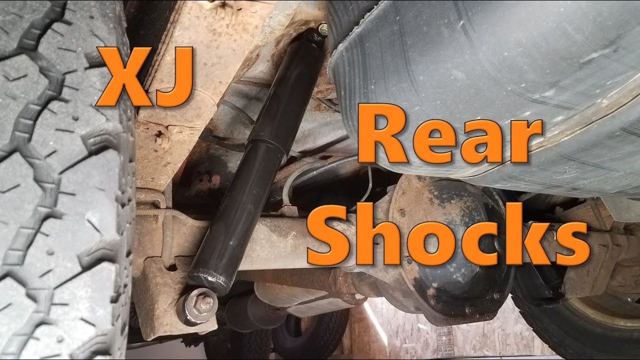 Jeep Cherokee XJ Rear Shock Replacement - YouTube