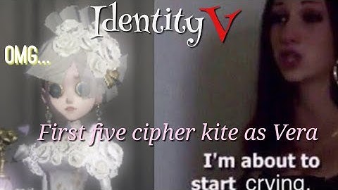 My First Ever 5 Cipher Kite! 👏🏻 | #IdentityV Gameplay - The Perfumer