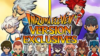 Inazuma Eleven - All Version Exclusives and Which Game to Play