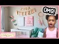 TODDLER BEDROOM MAKEOVER! (Cleaning + Decorating)