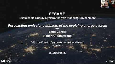 Presentation of SESAME (Sustainable Energy System Analysis Modelling Environment)