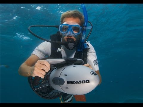 Our new Diver Propulsion Vehicle - SEADOO Sea Scooter GTI !!