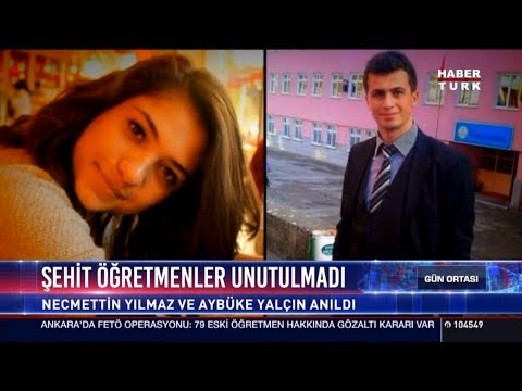 Şehit Öğretmenler unutulmadı