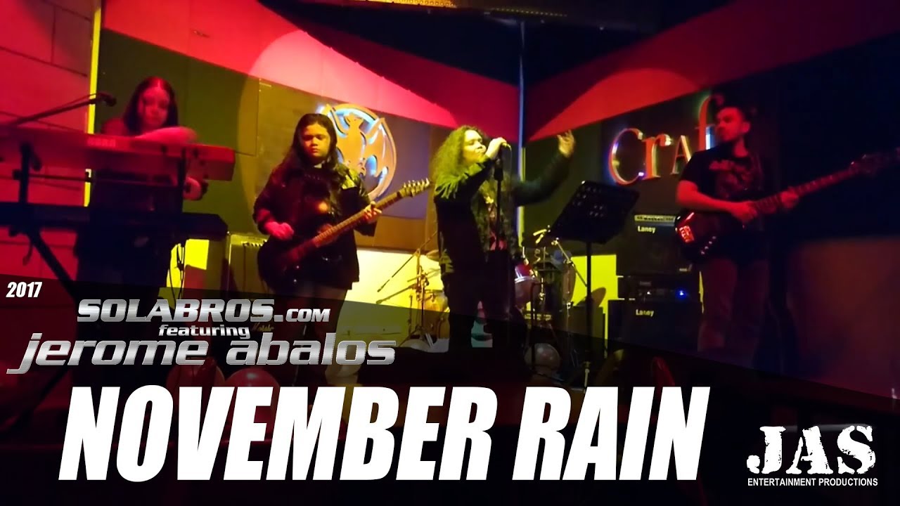 November Rain - Guns N' Roses (Cover) - Live At Craft Rock & Grill ...