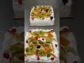 Fresh fruits cake || Fruit gateaux || Cake Decorating||#shorts#freshfuitscake#cakeart #cakedesign