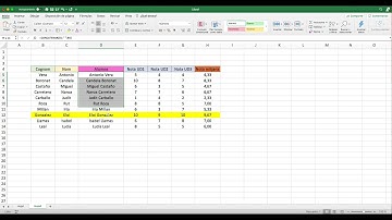 Ordenar columnas alfabéticamente Excel (ios)