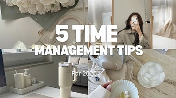 5 Time Management Tips for Students & Busy Professionals ⏳ Boost Productivity!