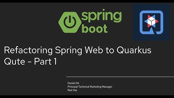 Refactoring Spring Web to Quarkus Qute - Part 1