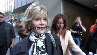 Jane Fonda at the 'TODAY' show studio Jane Fonda at the '...