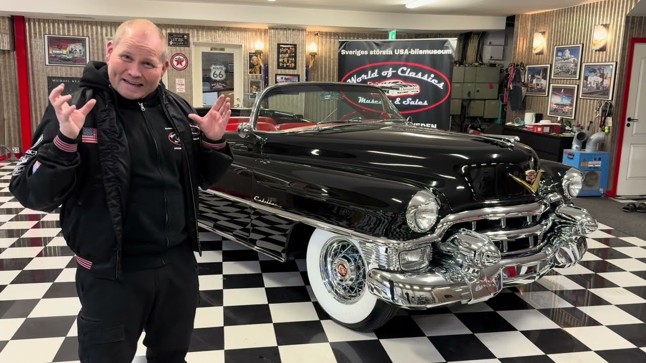 Den absolut första Cadillac Eldoradon - Lyxbil no1 😍