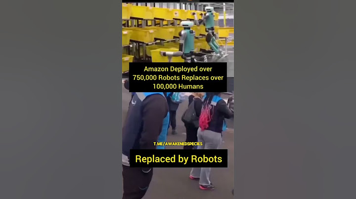 Amazon sostituisce oltre 100.000 lavoratori con oltre 750.000 robot
