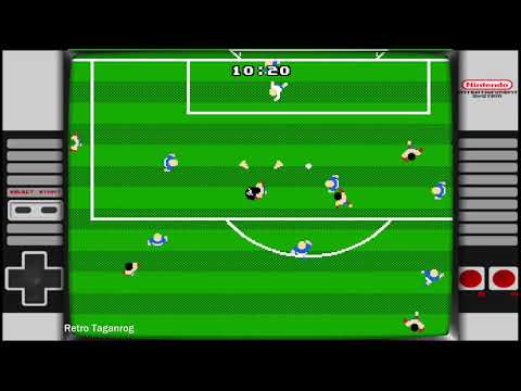 Видео: Футбол TECMO WORLD CUP SOCCER 1990 Игра Денди(NES).