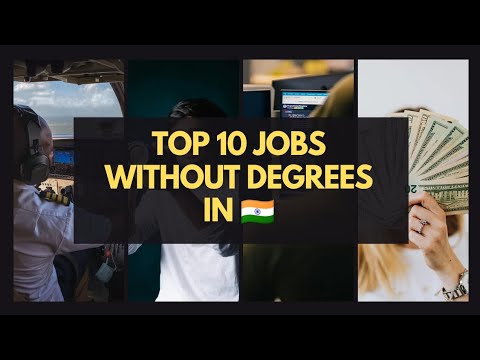 Top 10 high paying jobs without degrees in 🇮🇳 #India #jobs #degrees # ...