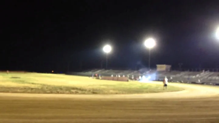 Danny Dotson at mid am speedway flattrack Indiana