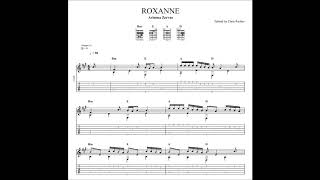This is a fingerstyle guitar version of arizona zervas's "roxanne" in
dropped-d tuning. the full sheet music available at
https://www.musicnotes.com/l/3vgpq