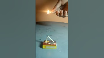 matchstick is burning 😱😱 magic #shorts #experiment