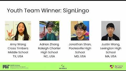 Winners at MIT Global AI Hackathon 2024