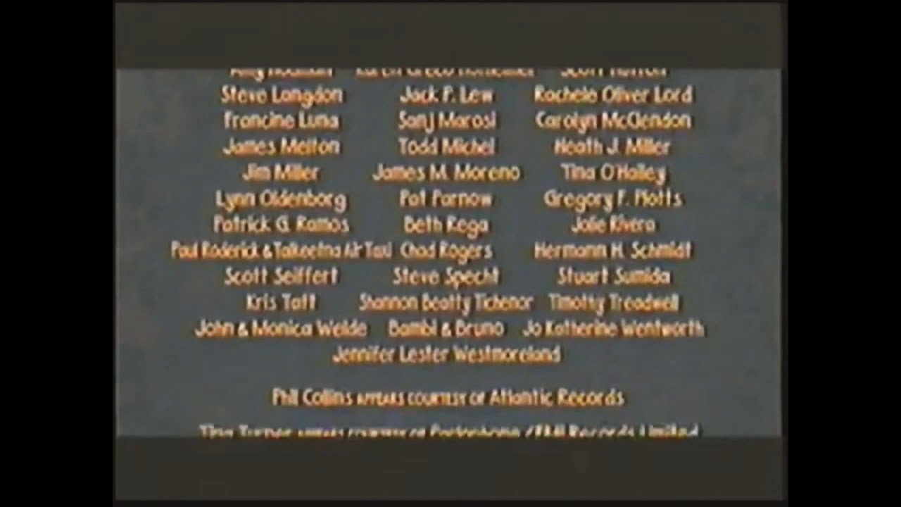 Brother bear end credits YouTube