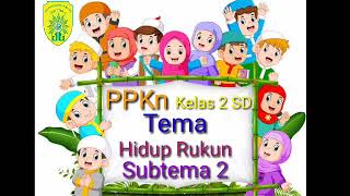 Pkn tema 1 subtema 2 kelas sd -