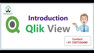 Qlikview Tutorial for Beginners | Qlikview Online Training Demo | Invitech Trainings  KPHB