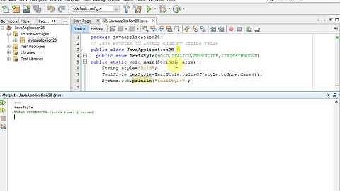 Java Program to Lookup enum by String value