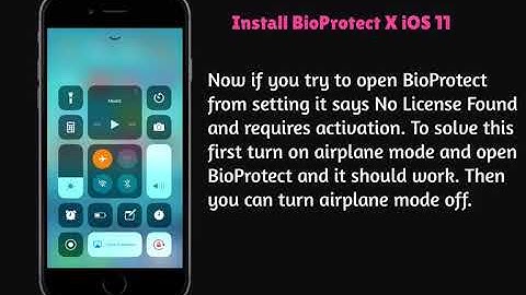 Get BioProtect for iOS 11 Free