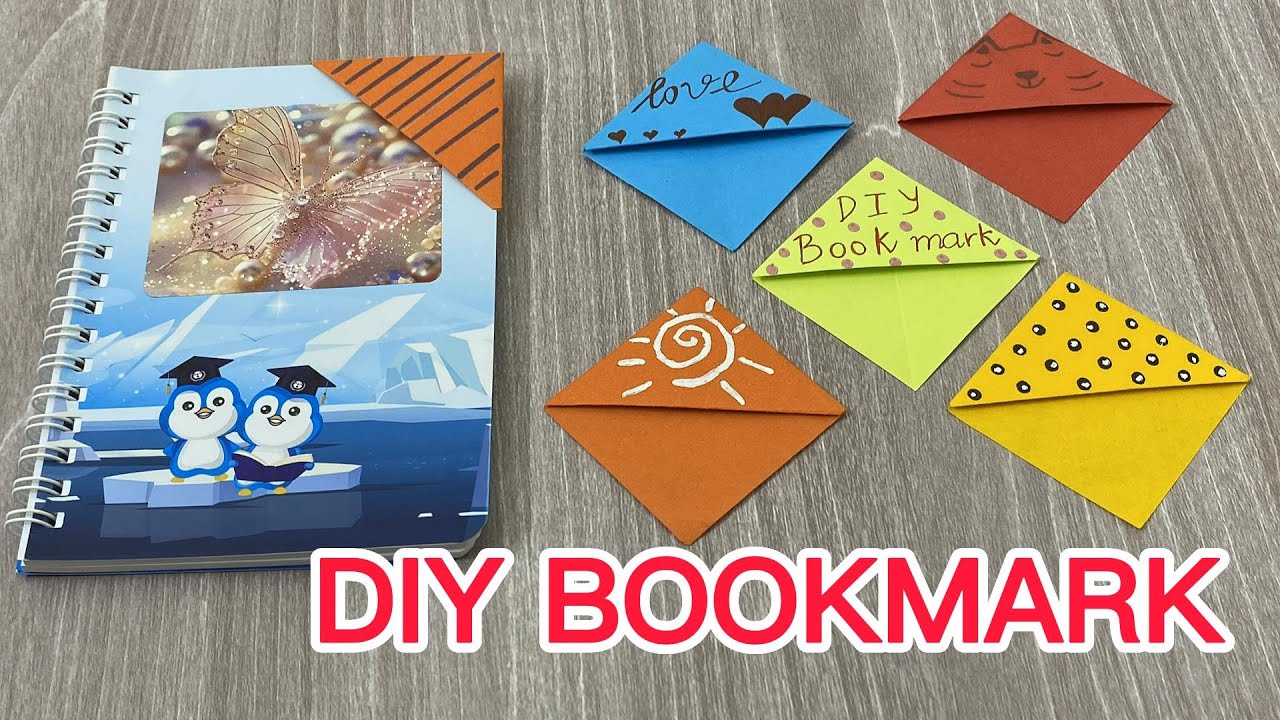 Easy DIY Paper Bookmark | Origami Bookmark |  Origami Steps With Me !
