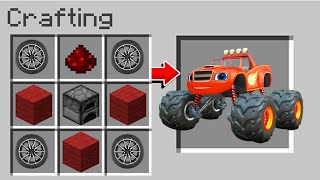 How To Craft Blaze And The Monster Machines