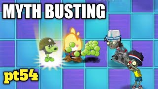 PvZ 2 Myth Busting - Charmed torchwood can't turn peas into fire.