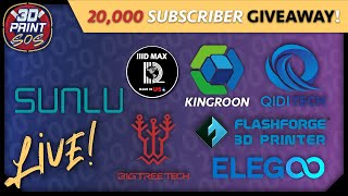 20,000 Subscriber GIVEAWAY - LIVE