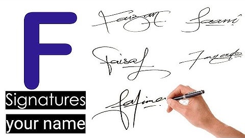 ✔️ F signatures | F signature styles | signature ideas for letter f