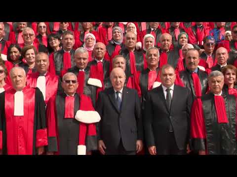 رئيس الجمهورية يصل إلى المحكمة العليا للإشراف على افتتاح السنة القضائية