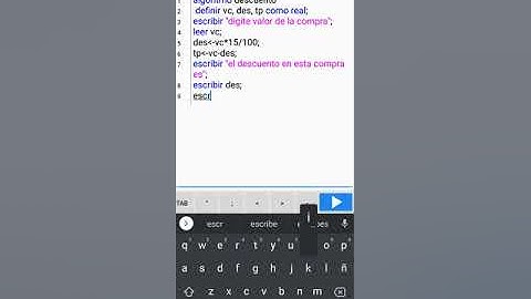 ejemplo estructura secuencial en Pseudocode