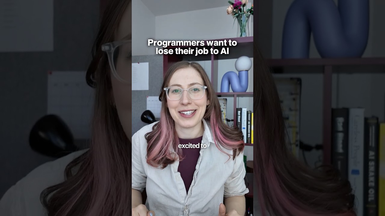 Programmers want to lose their job to AI