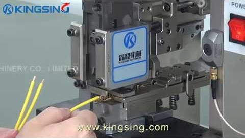 Semi-automatic Terminal Crimping Machine With Crimp Force Monitor