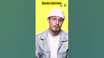 Bbno$ “lalala” genius interview vs the real song! #shorts #rap #fyp #video #bbnomoney #song #genius